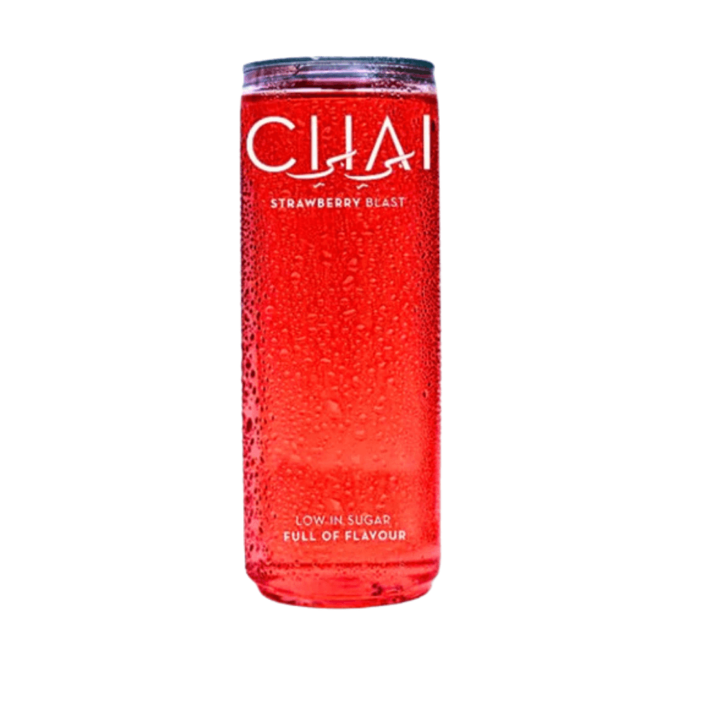 MHD überschritten Chaibibi Drink Strawberry Blast 330 ml (inkl. Pfand)